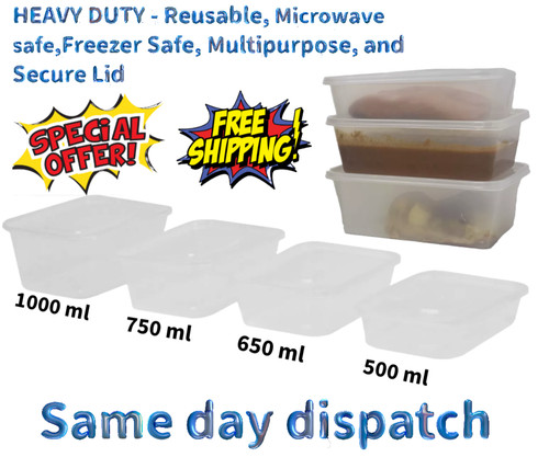 Heavy duty food containers - heavy-duty,