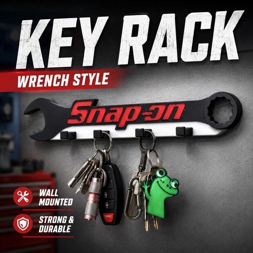 Snap spanner key ring peg - on,