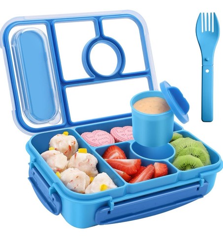 Blue 1300ml compartment - 1300ml, 5-compartment