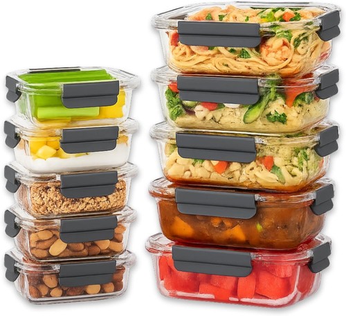 Pack glass food - pack,