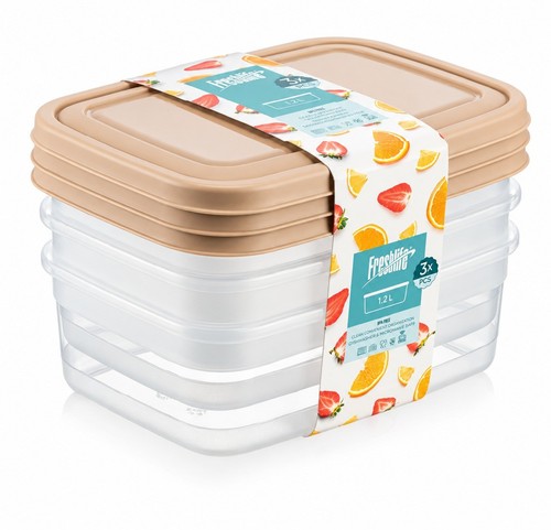 Litre piece plastic - 1.2, 3-piece
