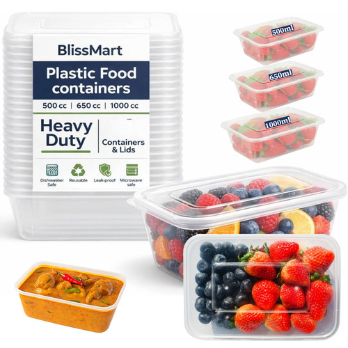 Heavy duty plastic - heavy, food