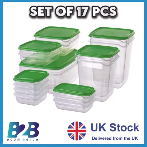 17pc food storage containers - 17pc,