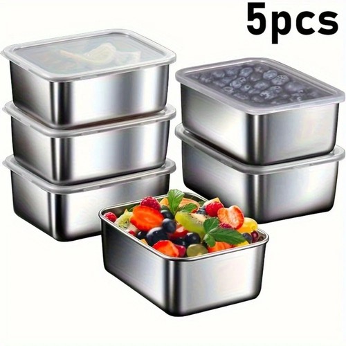 5pc stainless steel food - 5pc,