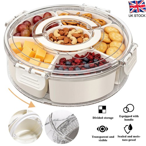 Divided serving tray snack - divided,