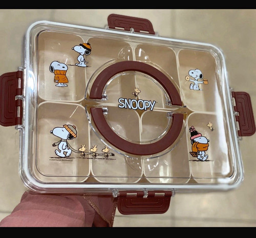 Snoopy peanuts bento lunch box - snoopy,