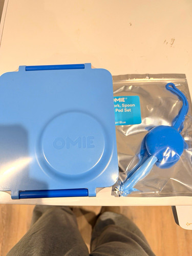 Omie lunch box capri - capri, blue