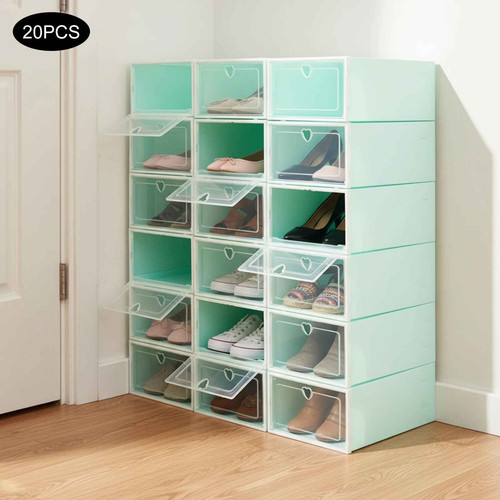 20pcs transparent folding shoe - 20pcs,