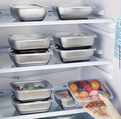 Pack stainless steel - 6, food
