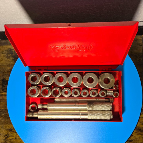 Vintage snap tools blue - snap, on