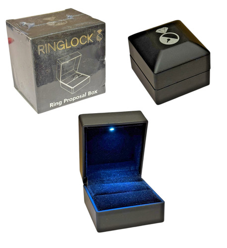 Led ring proposal box - led,