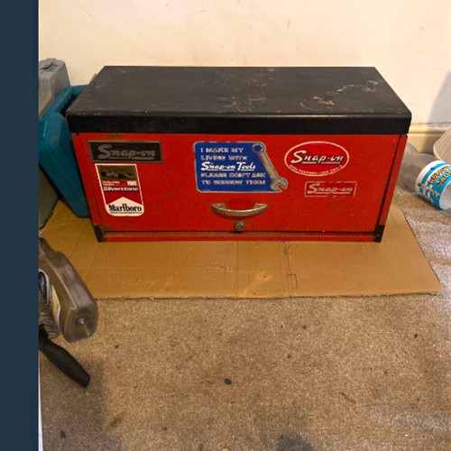 Snap tool box chest metal - tool, box/chest