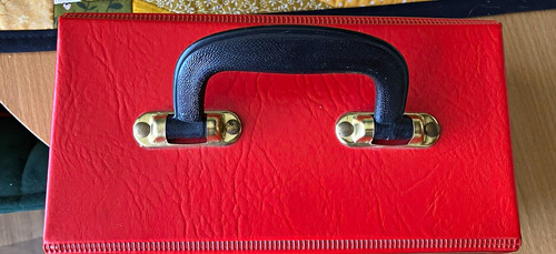 Red black hard - storage, box