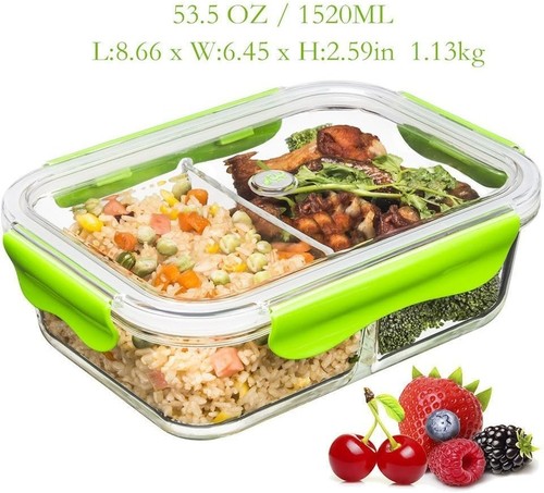 1040ml premium glass lunch - glass, box