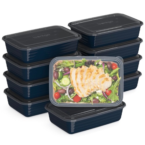 Black reusable meal prep - black,