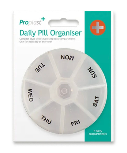 Day pill box - 7, with